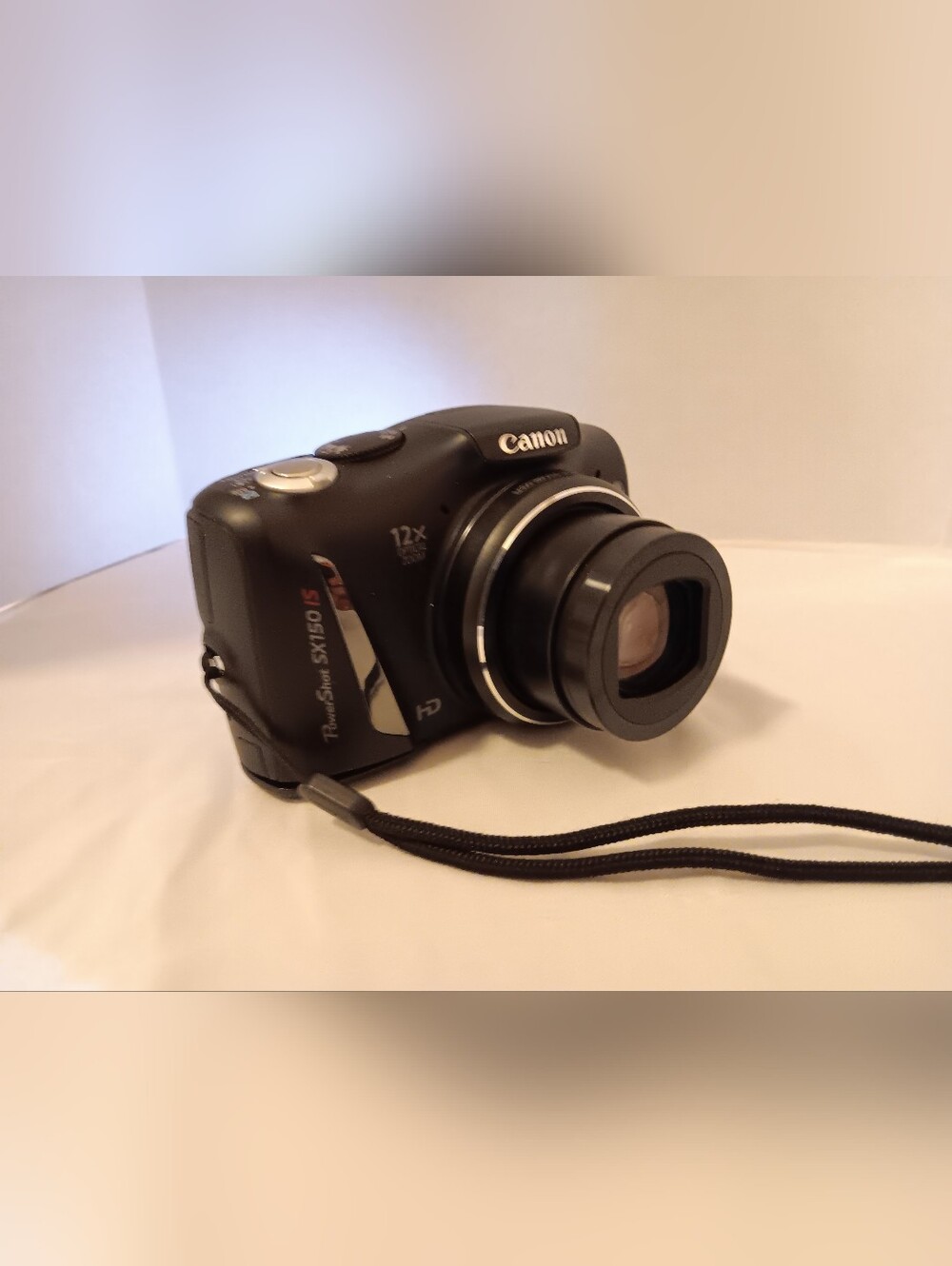 Canon PowerShot SX150 IS Compact Digital Camera With Accessories -Tested - Black